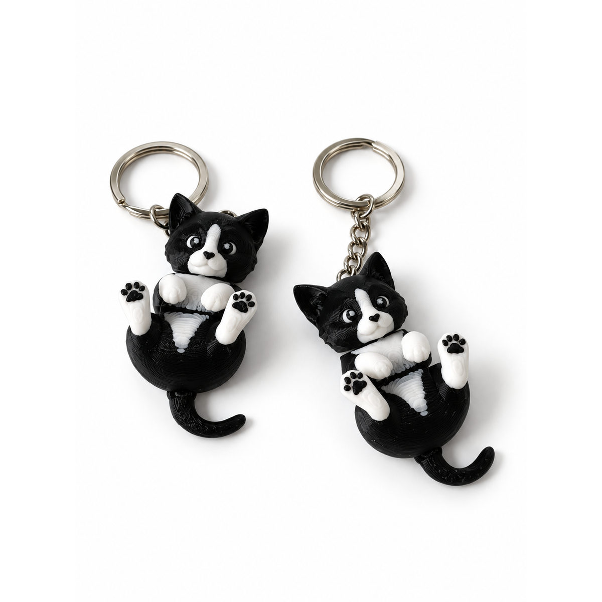 3D keychain Domestic cat